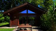 Hütte am Wald