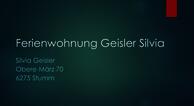 Ferienwohnung Silvia