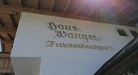 Ferienwohnung Wanger